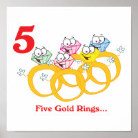 12 days five gold rings