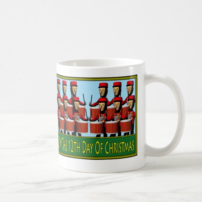 12 Days of Christmas 11-12 Coffee Mug (Right)