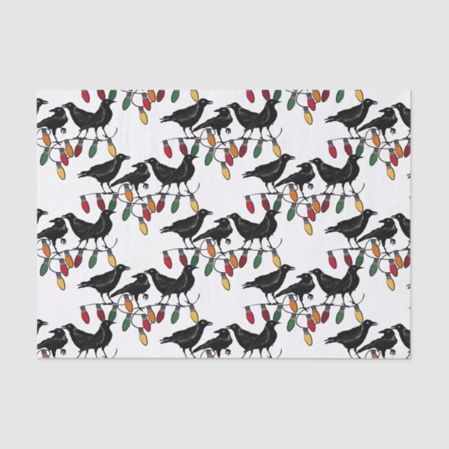 12 Days of Christmas 4 Calling Birds Tissue Paper (Front)