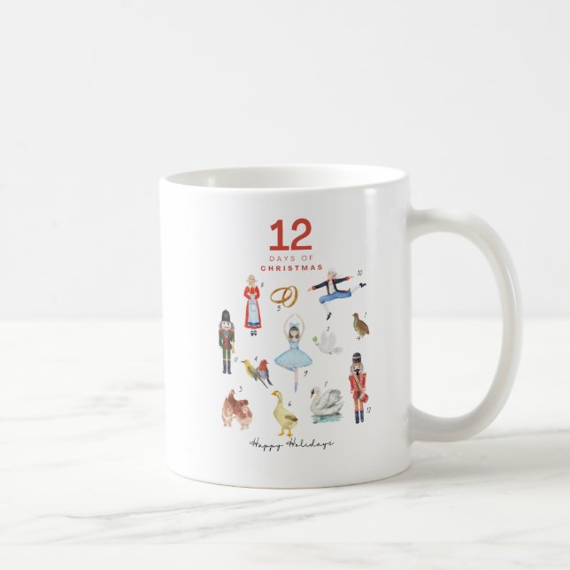 12 DAYS OF CHRISTMAS  COFFEE MUG (Right)