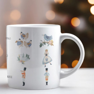 12 Days of Christmas Holiday Song Coffee Mug