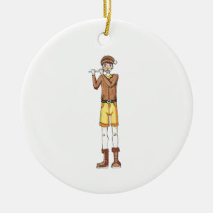 12 Days of Christmas Ornament - 11 Pipers Piping