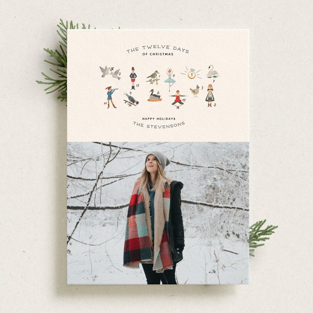 12 Days of Christmas Photo Card (Creator Uploaded)