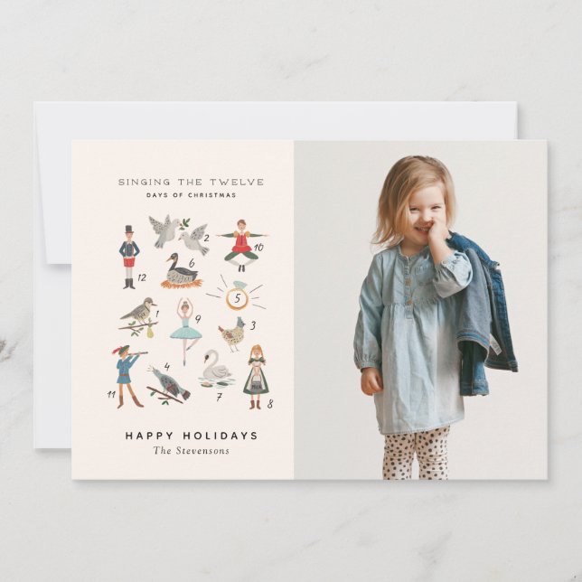 12 Days of Christmas Photo Card (Front)