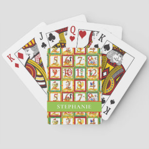 12 Days of Christmas Playing Cards