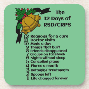 12 Days of Christmas...RSD/CRPS Coaster