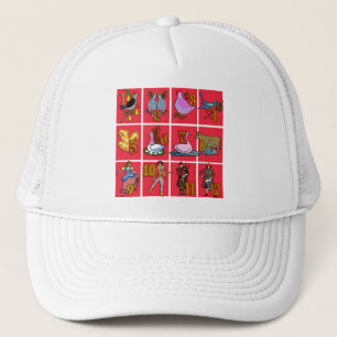 12 Days of Christmas T-shirts, Apparel, Gifts Trucker Hat