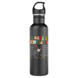 12 days of dentistry 710 ml water bottle