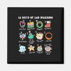 12 Days Of Landd Unit Nursing Labour And Delivery Magnet