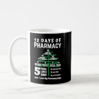 12 days of pharmacy chrismas pharmacy pharmacy chr coffee mug