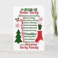 12 Days of Roller Derby Christmas, Roller Skating