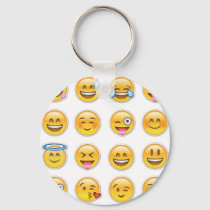 12 Emoji Key Ring
