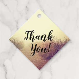 12 Gift Tags Sunrise Pathway Walkway Path Side Wal