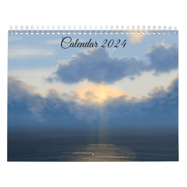 12 landscapes calendar (Cover)