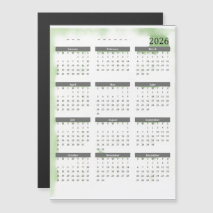 12 Month Calendar 2026