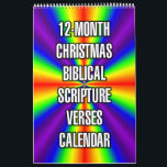 12-Month Christmas Biblical Scripture Verses Calendar<br><div class="desc">12-Month Christmas Biblical Scripture Verses – 1 Page Medium – Background images and verse text from the book, "The Answers You Seek Are In The Word Of God" © 2025, 2026 Charlie Morelli – Like this calendar but want to PERSONALIZE it? Scroll up and select the EDIT THIS DESIGN link....</div>
