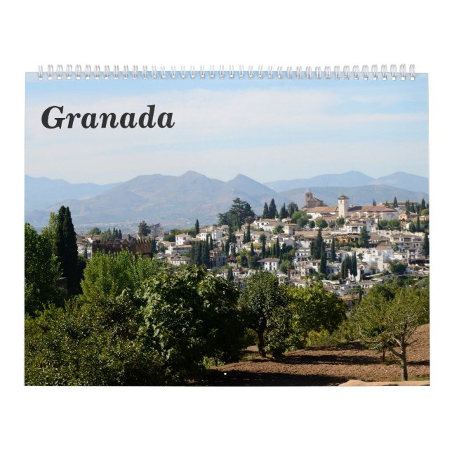 12 month Granada Wall Calendar (Cover)