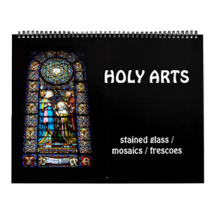 12 month Holy Arts Photo Calendar