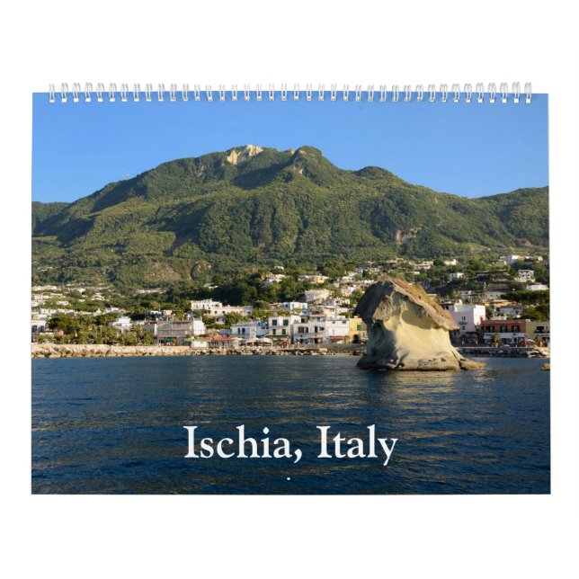 12 month Ischia wall Calendar (Cover)