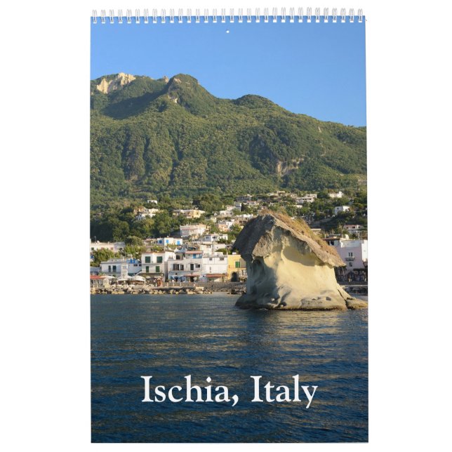 12 month Ischia wall Calendar (Cover)