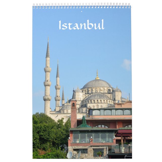 12 month Istanbul Photo Calendar (Cover)