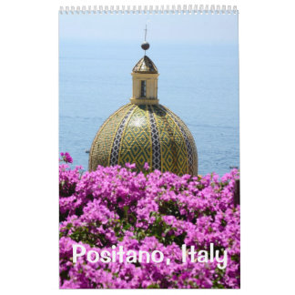 12 month Positano Calendar