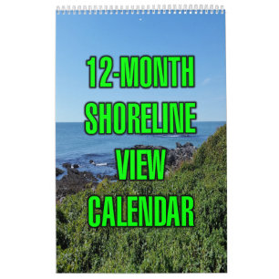 12-Month Shoreline View Calendar