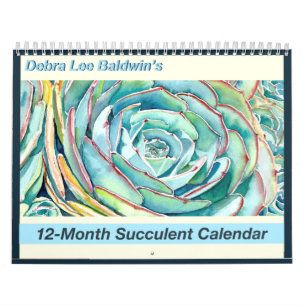 12-Month Succulent Calendar by Debra Lee Baldwin