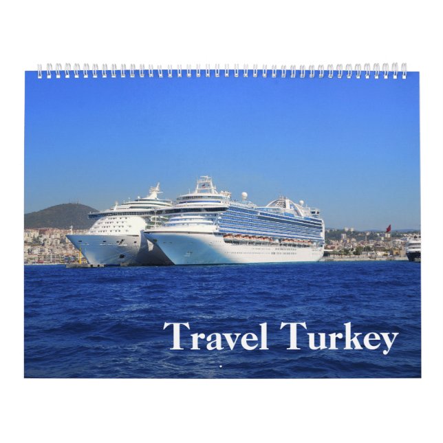 12 month Travel Turkey Photo Calendar (Cover)