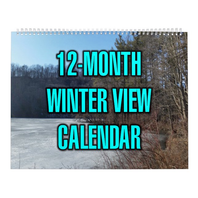 12-Month Winter View Calendar (Cover)