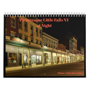 12 months in Central NY Calendar 