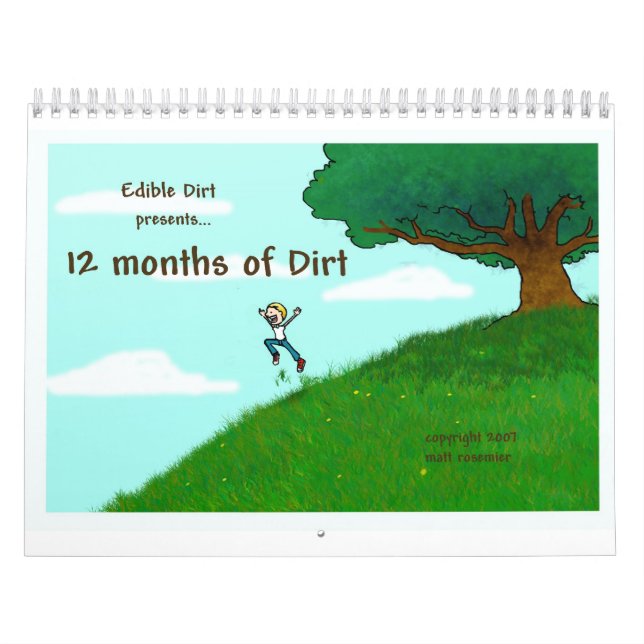 12 Months of Dirt Calendar (Cover)