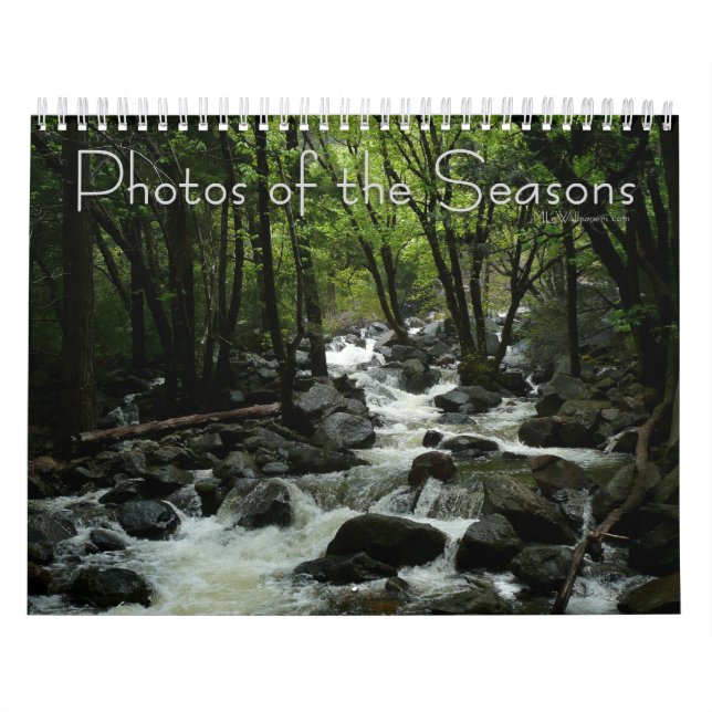 12 Months of Photos of the Seasons, 3rd Edition Calendar (Cover)