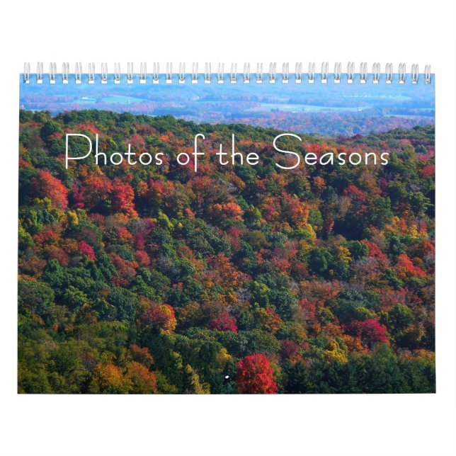 12 Months of Photos of the Seasons, 9th Edition Calendar (Cover)