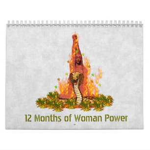 12 Months of Woman Power Calendar