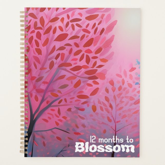 12 months to Blossom Planner (Front)