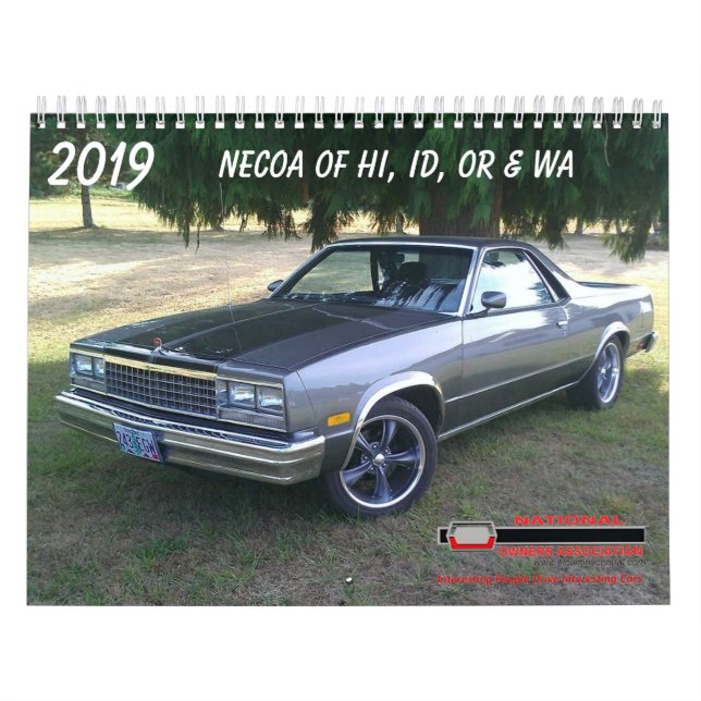 #12 NECOA of HI, ID, OR & WA Calendar (Cover)