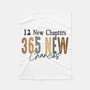 12 New Chapters 365 New Chances Family Fleece Blanket