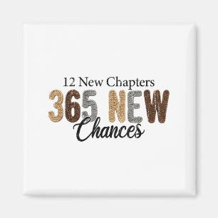 12 New Chapters 365 New Chances Magnet