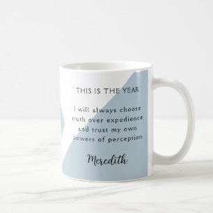 12. New Year Resolution for 2026 Year of Change  Coffee Mug