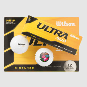 (12 pack) Wilson Ultra 500 Distance Golf Ball