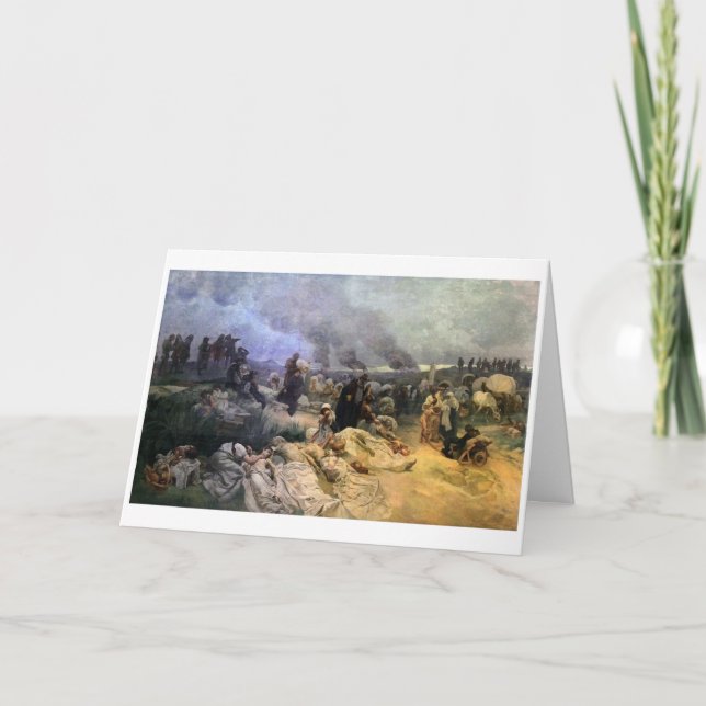 #12 Petr Chelcicky at Vodnany, Mucha Card (Front)