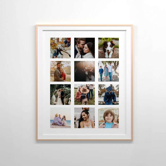 12 photo collage poster (Creator Uploaded)