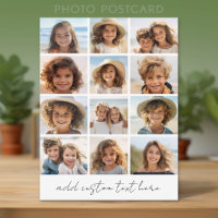 12 Photo Instagram Collage with Script Text