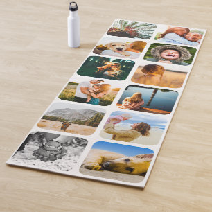 12 Photo Yoga Mat Rounded Template