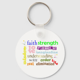 12 Powers Design Keychain