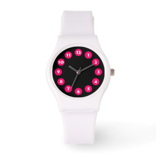 12 Spots - Neon Red with Black Watch