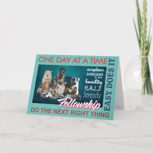 12 step recovery fellowship card