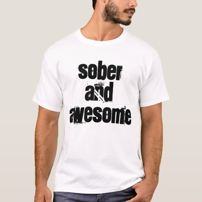 12 Step Twelve Steps Recovery Men's T-Shirt (Front)