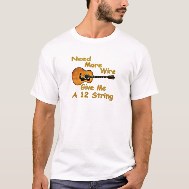 12 String Guitar T-Shirt (Front)